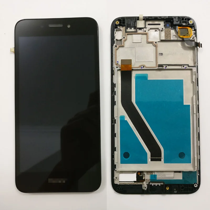 100% протестированный 5 0 дюймовый черный/белый для Huawei Honor 6A ЖК-дисплей + сенсорный