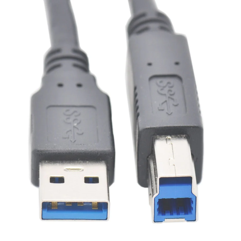 USB A 3 0 папа к B Мужской принтер кабель для рабочего стола концентратор жесткий