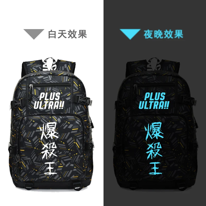 My Hero Academy, водонепроницаемые школьные сумки, usb зарядка, рюкзак для ноутбука, аниме рюкзак с нашивками, канцелярские принадлежности, холщовые дорожные сумки для хранения