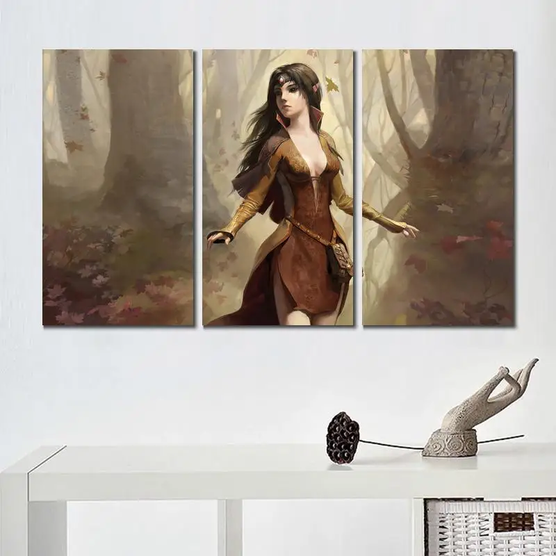 Canvas print painting 3 panels wall pictures disciples renaissance for modern home decor | Дом и сад