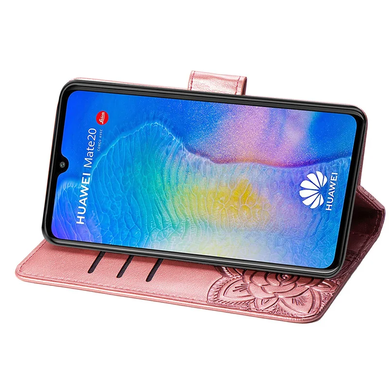 Чехол книжка из искусственной кожи с 3d бабочкой для huawei mate 20 чехол Lite смартфона