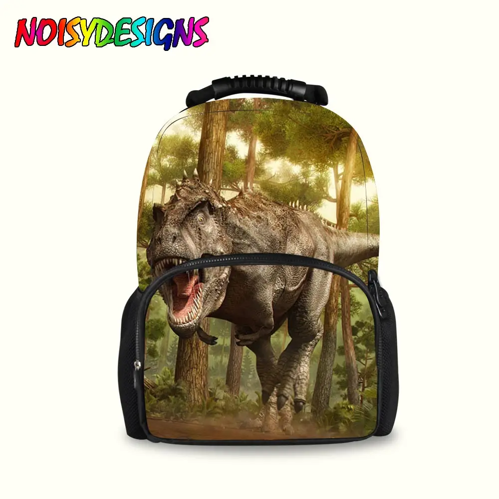 Рюкзак с принтом тираннозавра женская сумка на плечо школьный ранец динозаврами