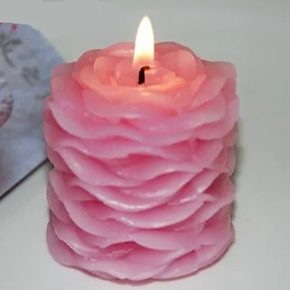 Художественные формы для свечей PRZY Свадебная силиконовая форма 3 d Роза мыло с