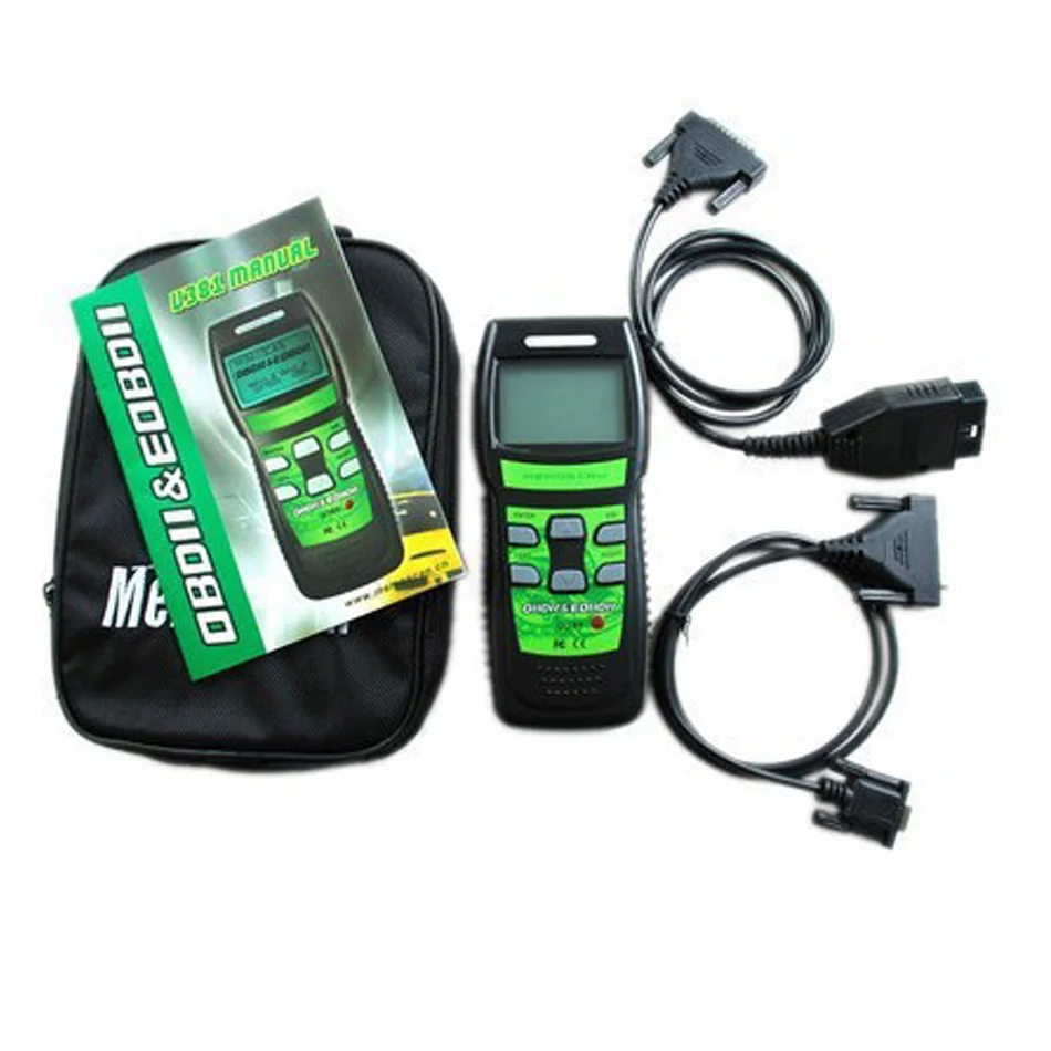 OBD2 считыватель кодов U381 EOBD диагностический Сканер U 381 бесплатная доставка лучшее