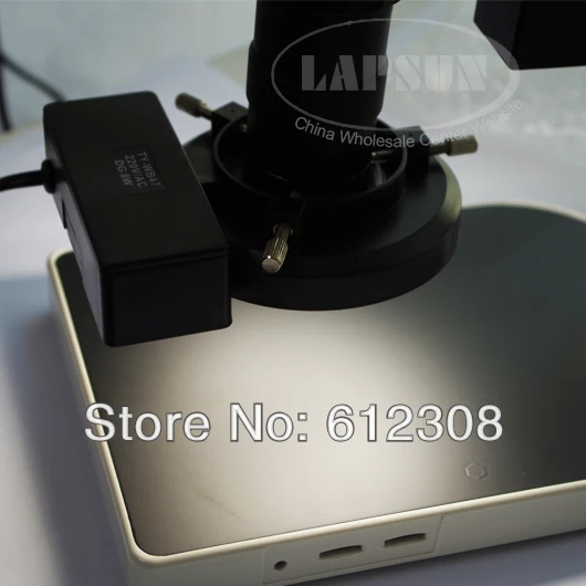 8 Вт яркий флуоресцентный кольцевой микроскоп комплект света для USB Цифровой HDMI