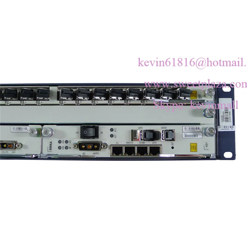 19 дюймов zte OLT C320 OLT с питанием от сети переменного тока+ источник питания постоянного тока входного сигнала 10G SMXA/3 или 1,25G SMXA/1 с 16 портов pon доска GTGH
