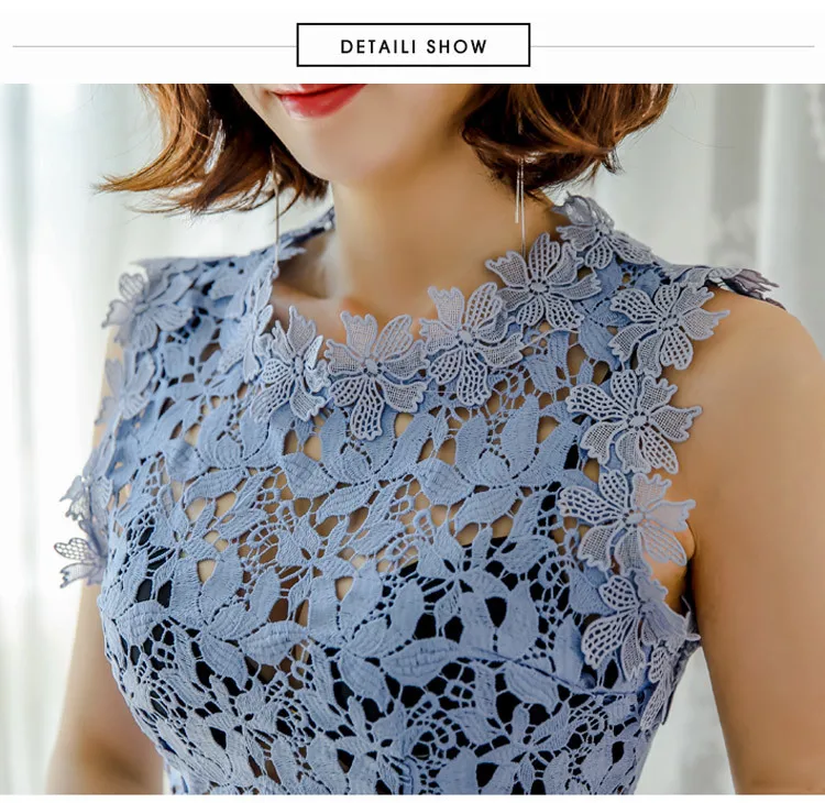 

New Two-Piece Sets 2019 Summer Korean Women Sexy Hollow Out Floral Sleeveless Top + Fashion Bodycon Skirt Suit Office Lady Suits