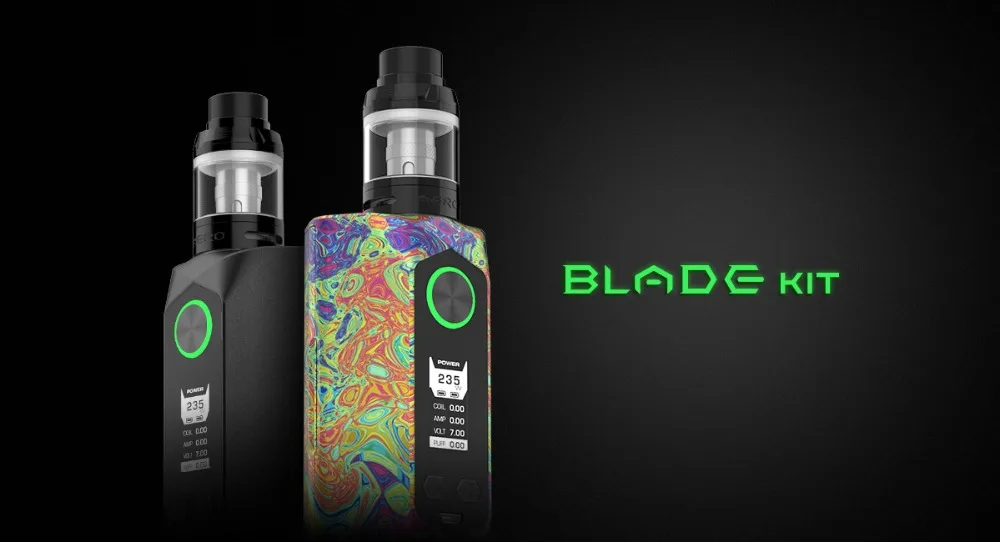 Большая распродажа Geekvape лезвие mod 235 Вт с авиационного Материал лезвия коробка для лезвий мод Поддержка 18650 20700 21700 Батарея Vape