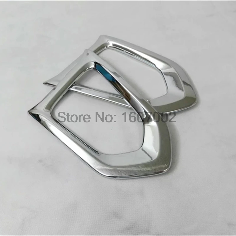 2 шт. хромированные Противотуманные фары из АБС-пластика