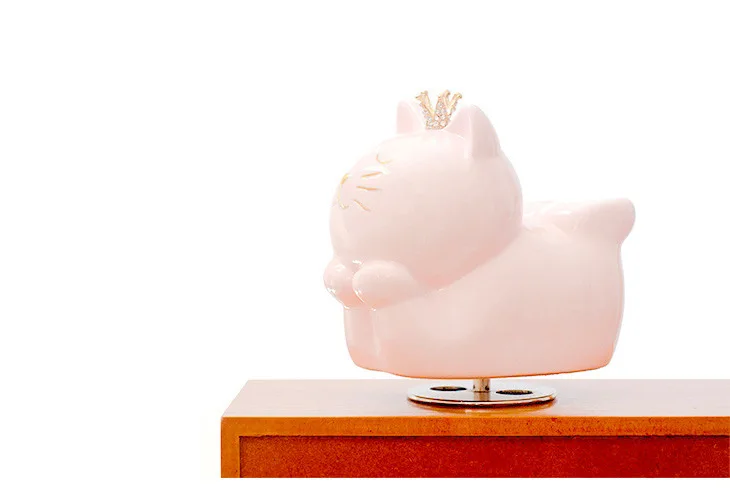 Креативные керамические милые кошачьи дешевые музыкальные блоки ретро механизм