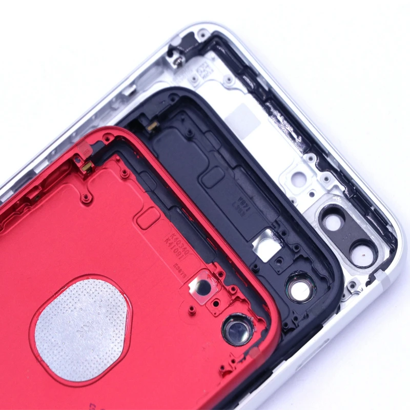 Премиум задний корпус для iPhone 7 7G Plus 7Plus крышка батареи средняя рамка Шасси с