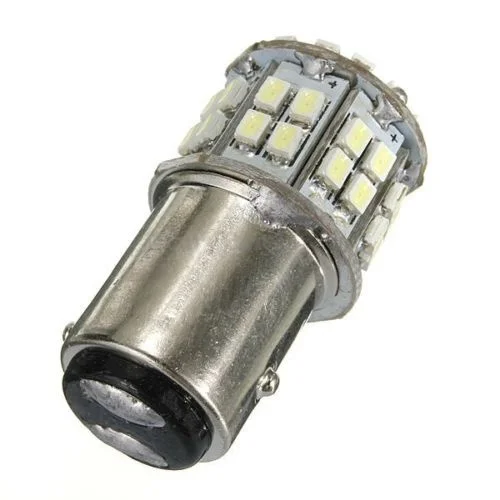 2x1157 BAY15D T25 P21/5 W 50 SMD 1206 LED стоп сигнал задний фонарь белый|Передние LED-фары для авто| |