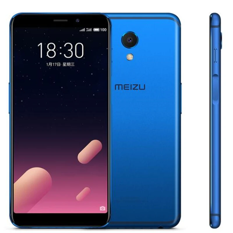 Глобальная версия Meizu M6s, 3 Гб ОЗУ, 64 Гб ПЗУ, Exynos 7872, шестиядерный процессор, 5,7 дюймов, полный экран, 16,0 Мп+ 8,0 МП, отпечаток пальца, 4G, LTE, мобильный телефон