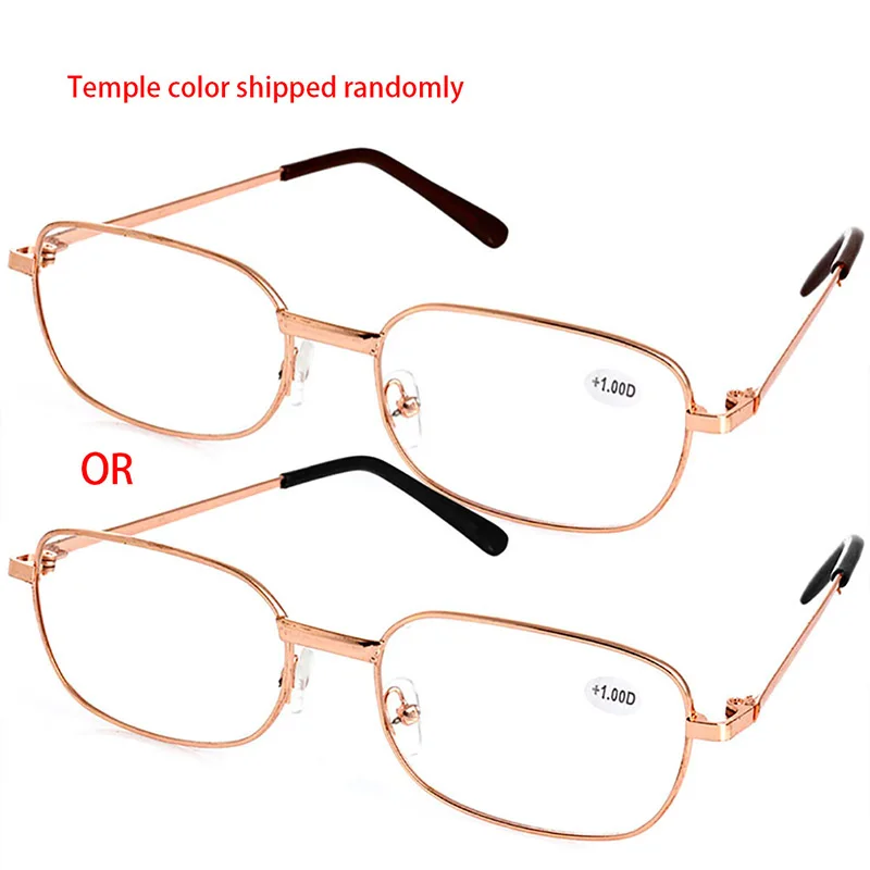 

Metal Anti-fatigue Reading Glasses +1.00 1.50 2.00 2.50 3.00 3.50 4.00 Diopter