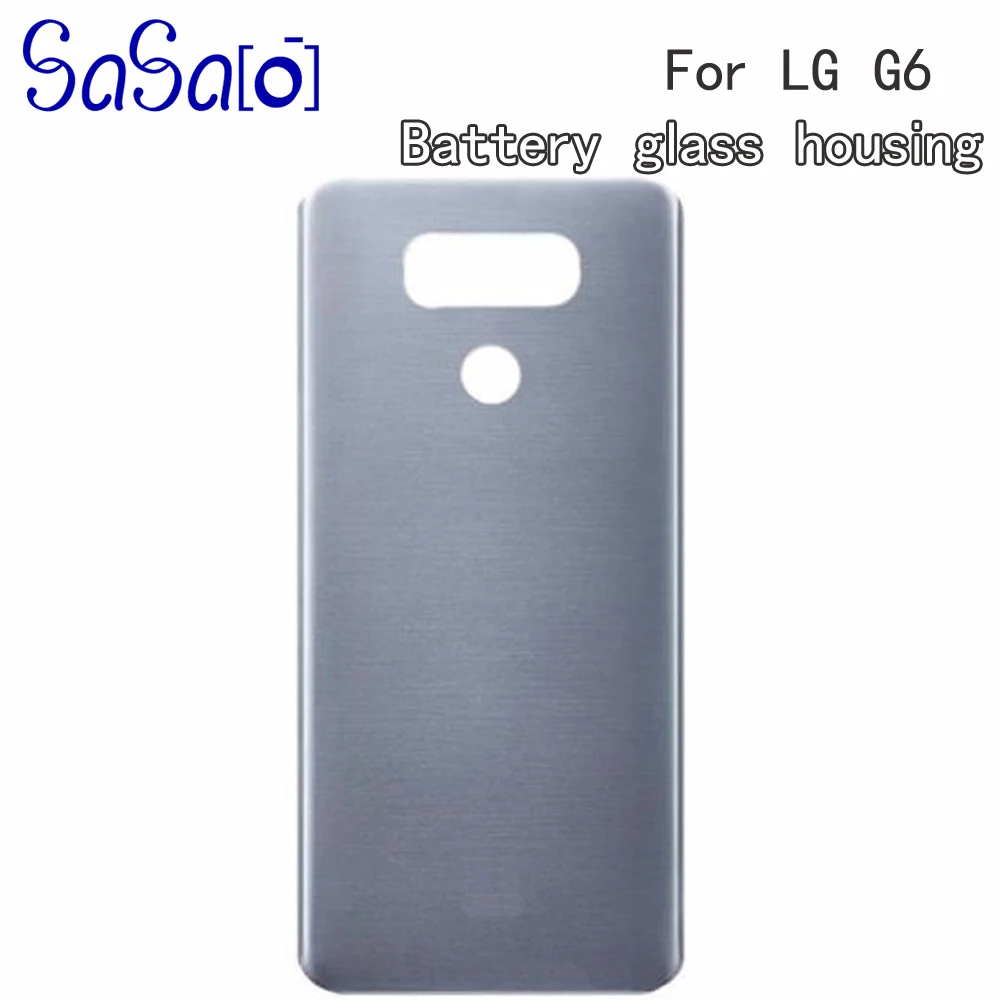 Сзади запчасти из стекла для LG G6 H870 H871 H872 H873 LS993 Батарея Крышка задняя дверь Корпус чехол 5 шт./лот