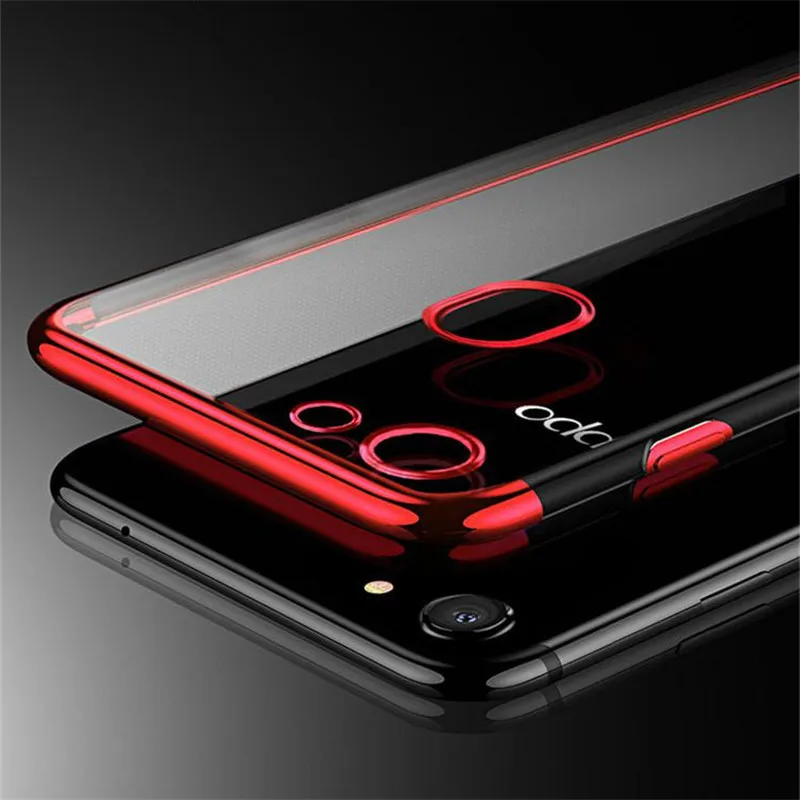 Роскошный мягкий ультра тонкий чистый ТПУ чехол для OPPO F5 F1 F11 F1S A3 A3S F7 F9 R15 PRO RX17 Neo Reno
