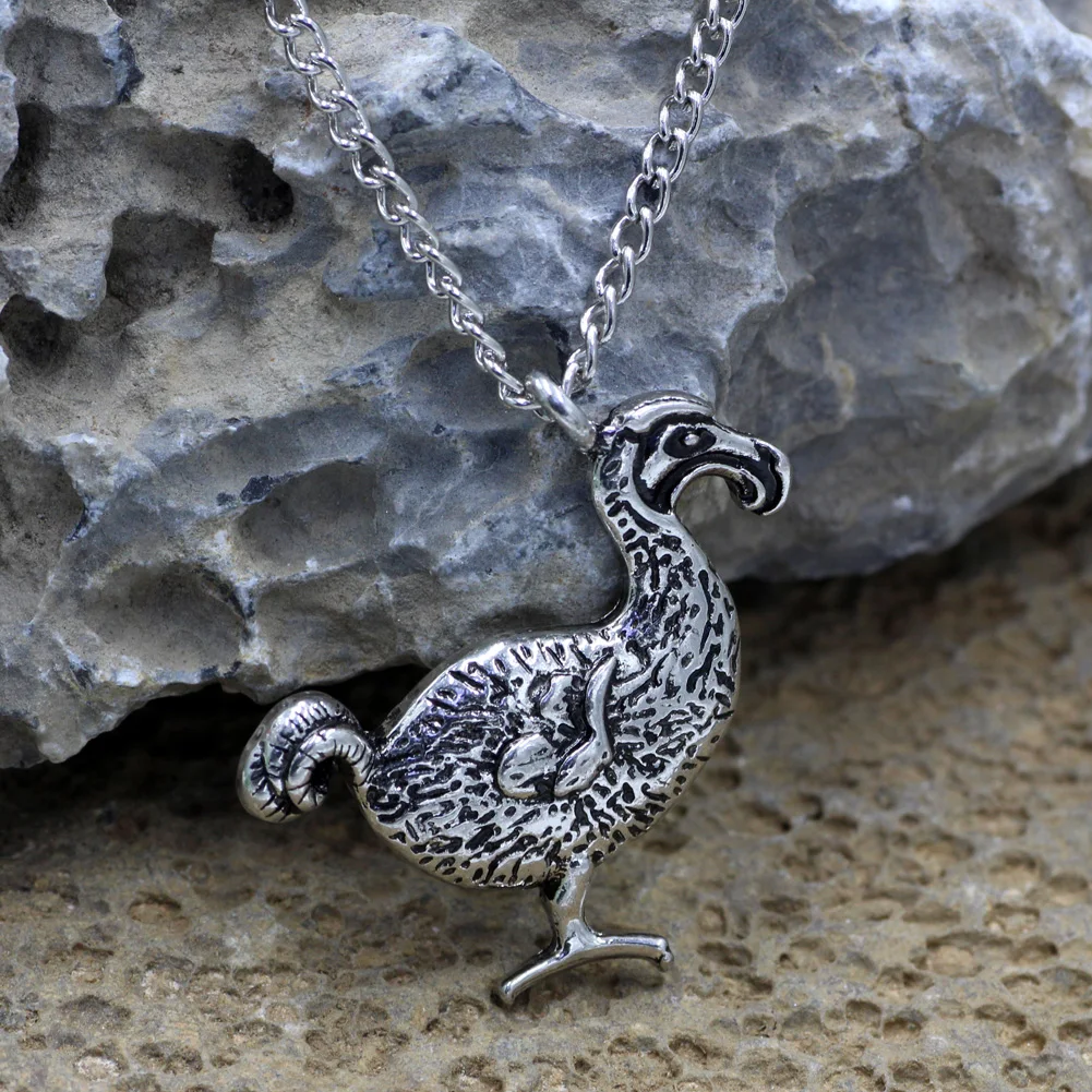Youe shone Big Dodo Bird Ожерелье серебряное Подвеска Алиса в стране чудес ювелирные