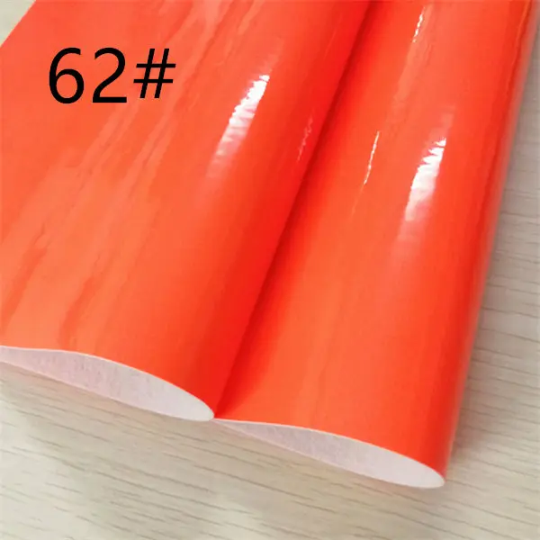 Бесплатная доставка 30*134 см неоновая виниловая Синтетическая кожаная ткань для