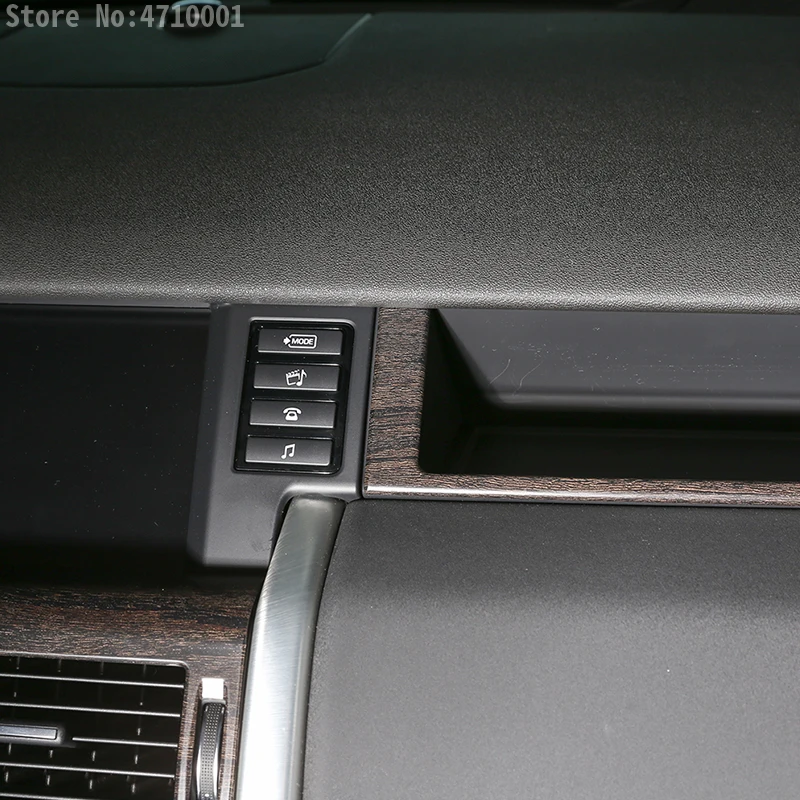 Дубовая древесина Цветной Автомобильный Copilot отделка пассажирской рамы для Land