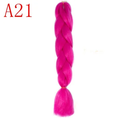 T1B/33 MERISIHAIR, 24 дюйма, Омбре, розовый, блонд, красный, синий, плетеные волосы, синтетические, вязанные волосы для наращивания, огромные косички, прически - Цвет: T1B/33