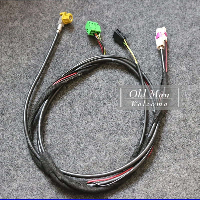 MIB2 CarPlay USB AUX переключатель CarPlay MDI USB AMI адаптер ШТЕПСЕЛЬНАЯ Розетка жгут кабель для V.W Golf 7 MK7 5G0 035 222 E 5Q0035726E