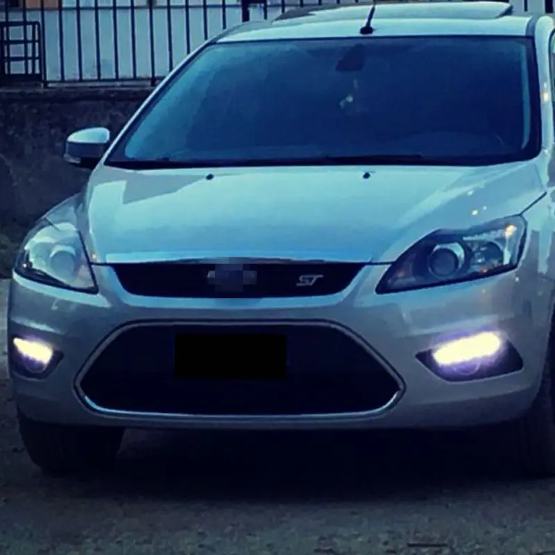 Дневные ходовые огни SUNKIA 2 шт./компл. водонепроницасветодиодный ДХО для Ford Focus Sedan