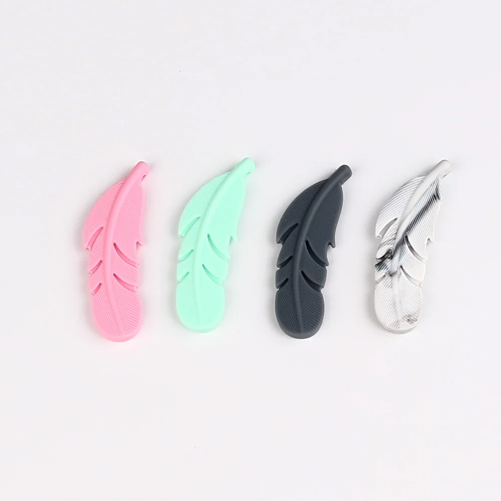 Multi color TYRY. HU 20 шт., Прорезыватель для зубов из пищевого силикона, не содержит бисфенол, силиконовый Прорезыватель для зубов, ожерелье - Цвет: Multi color