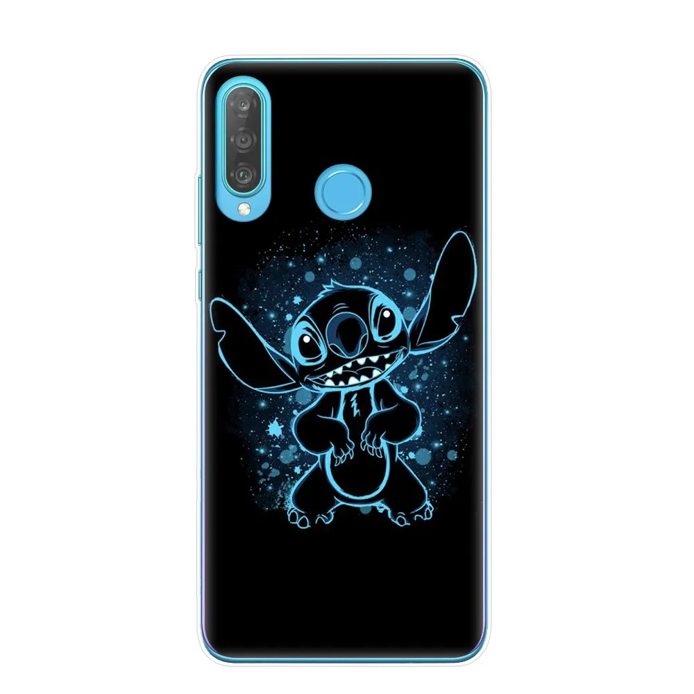 Милый чехол Белоснежка Алиса Русалочка Ститч Бэмби для huawei P30 P20 Lite P10 P9 P8 Lite Мягкий ТПУ чехол для телефона - Цвет: T6571