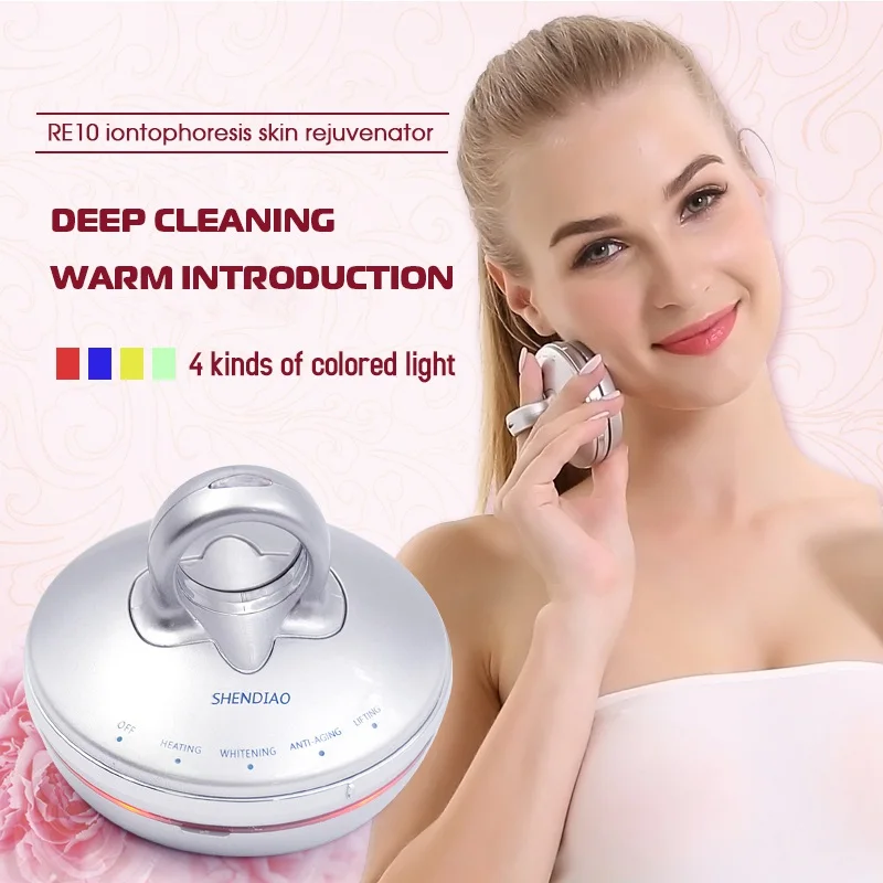 Мини EMS Красота для омоложения кожи удаление морщин подтяжки антивозрастная