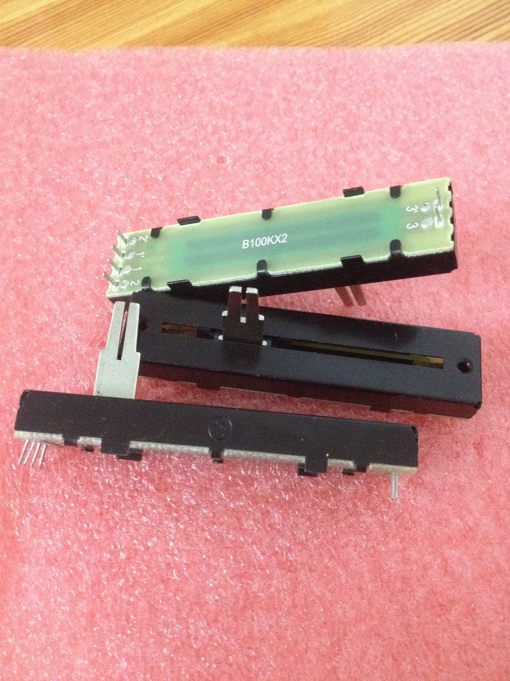 2 шт. Альфа прямая направляющая ось скользящий потенциометр длина 73 мм сантиметры