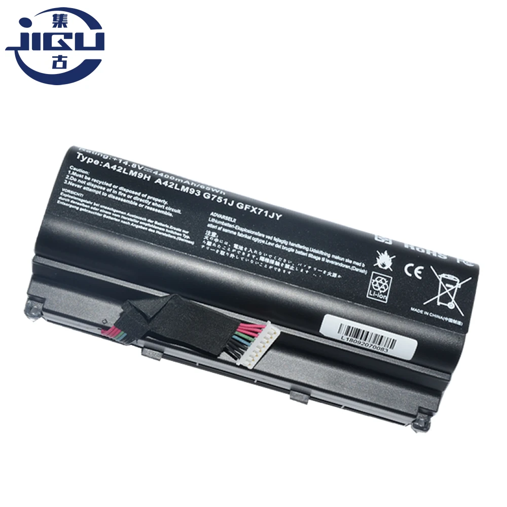 Аккумулятор для ноутбука JIGU A42LM93 A42LM9H A42N1403 Asus G751 серии G751J G751JM G751JT G751JY GFX71 GFX71J GFX71JM