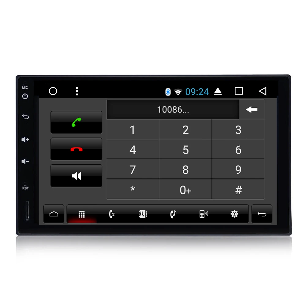 2 Din Автомобильный dvd плеер для гольфа с GPS 7 дюймов Android 8 1 навигация Bluetooth поддержка
