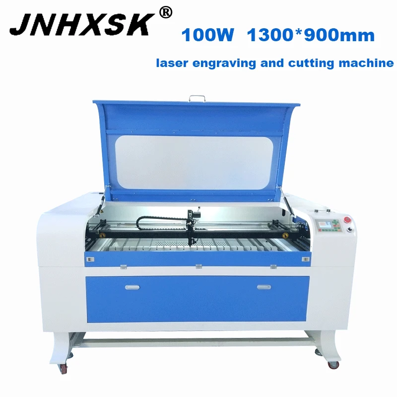 JNHXSK 100 Вт F4 фрезерный станок с ЧПУ CO2 для лазерной резки 3d лазерная гравировальная