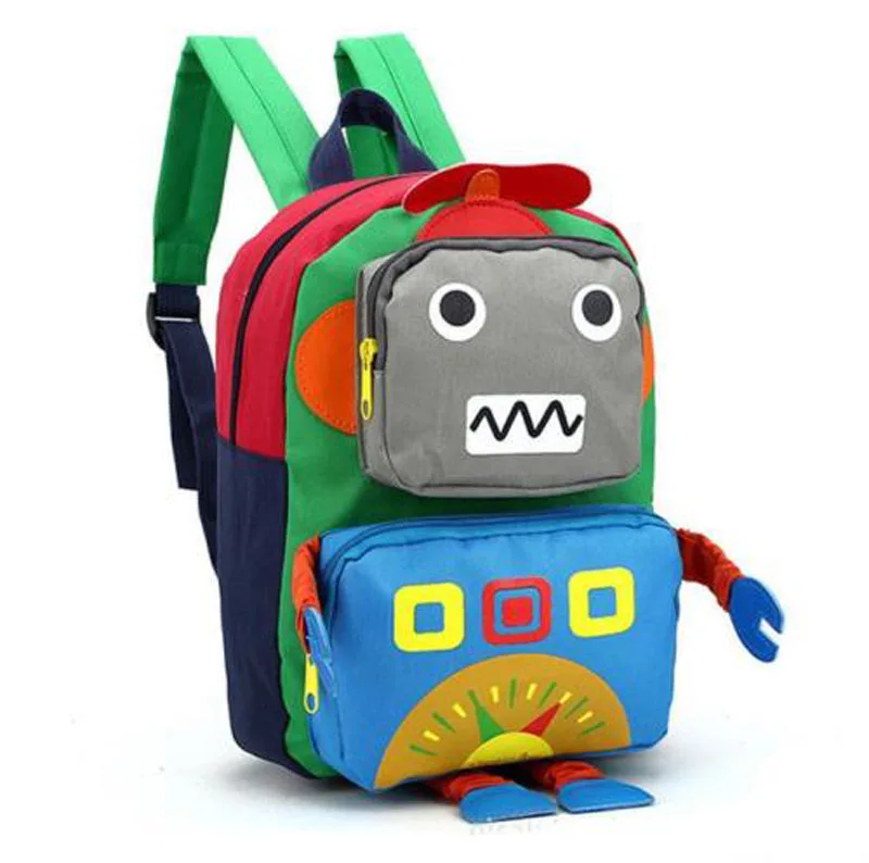 Новый детский рюкзак с 3D рисунком для мальчиков и девочек школьная сумка