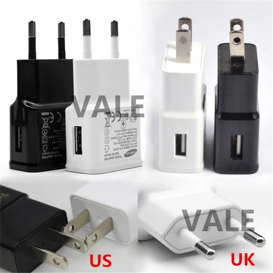 США/ЕС вилка USB адаптер для путешествий 2A высокоскоростная стена Samsung galaxy S5 S4 S6 edge