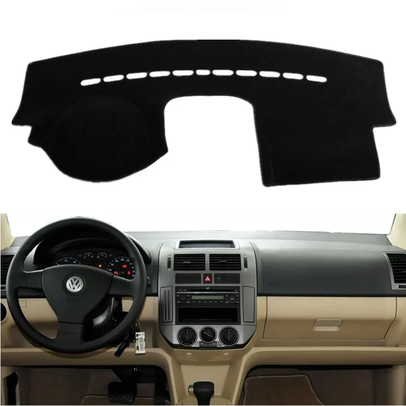

Чехол для приборной панели автомобиля, подстилка, ковер для защиты от солнца для Volkswagen VW Polo Cross GTI 2004 2005 2006 2007-2008