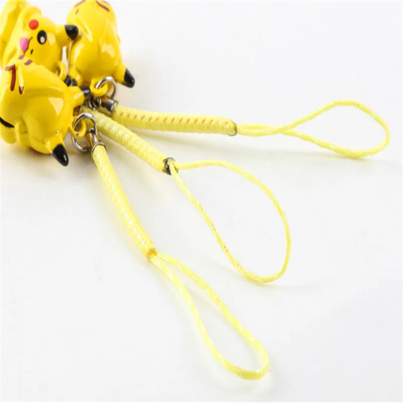 30 шт./лот милый брелок с героями мультфильмов Pokemon эльф Пикачу шар подвеской для