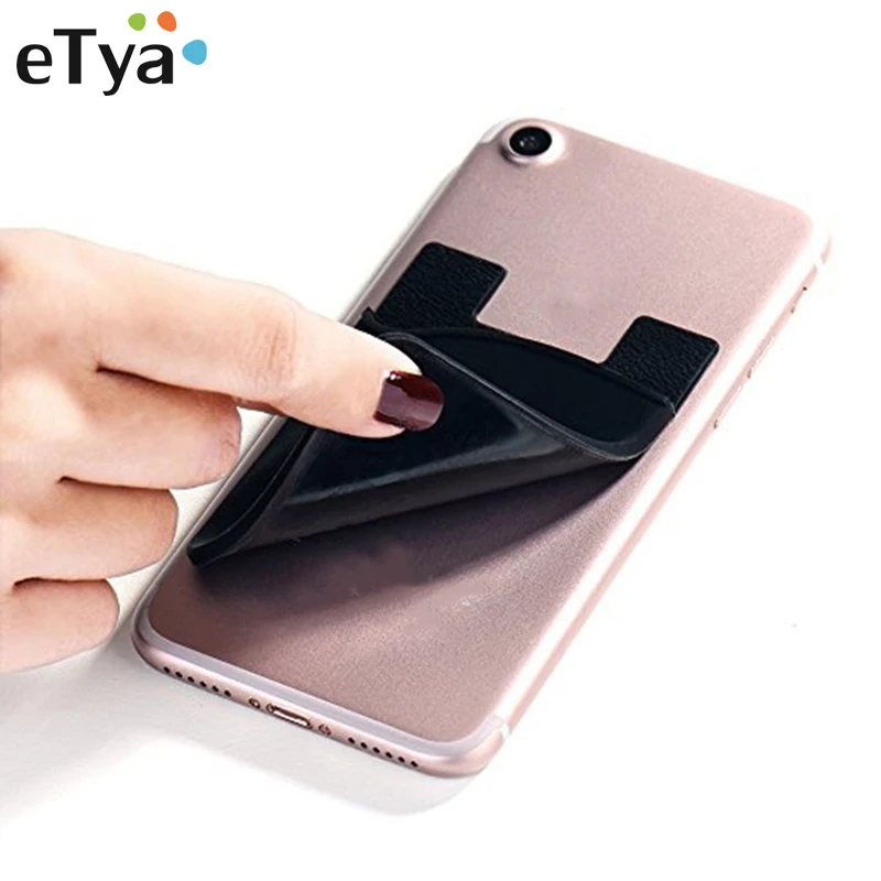 ETya держатель для банковской кредитной карты Id держатель для карт s кошелек для мужчин и женщин путешествия портативный телефон карман сумка Кредитная ID карта чехол наклейка