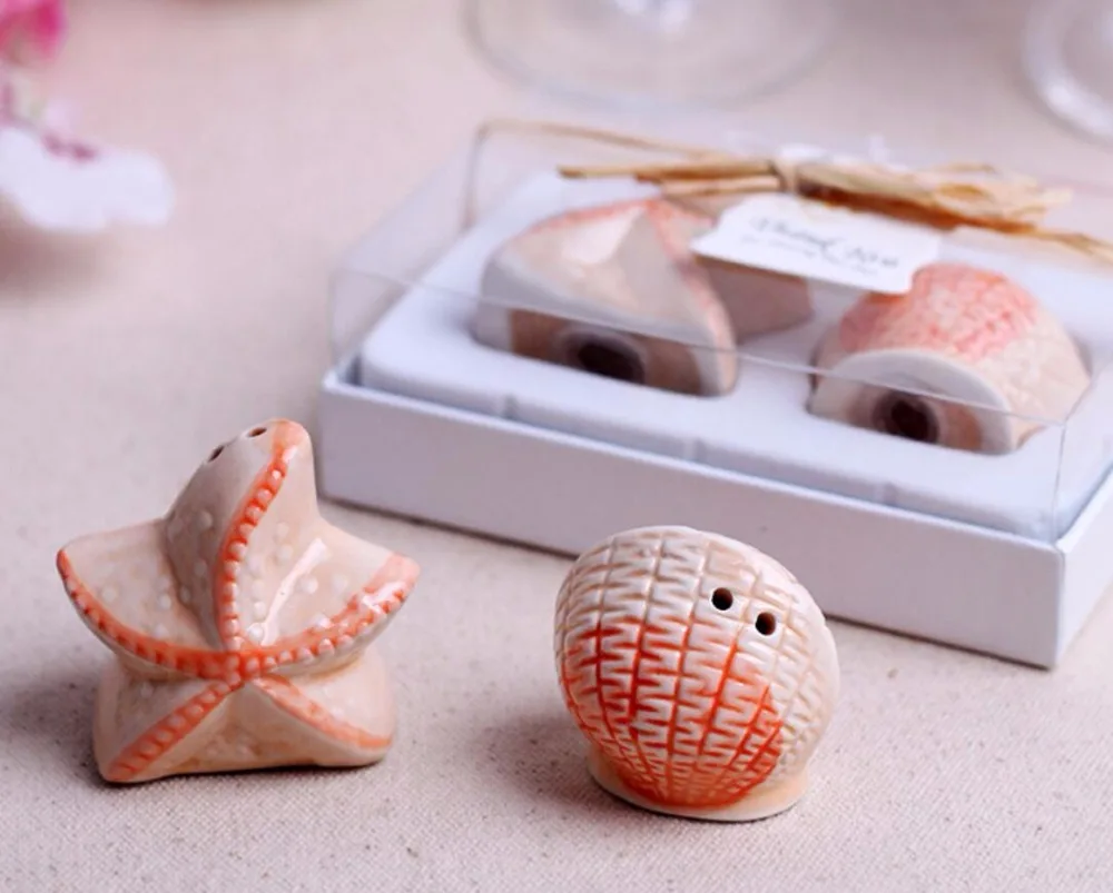 Красивый фарфоровый горшок со вкусом ракушки Свадебная вечеринка подарок на