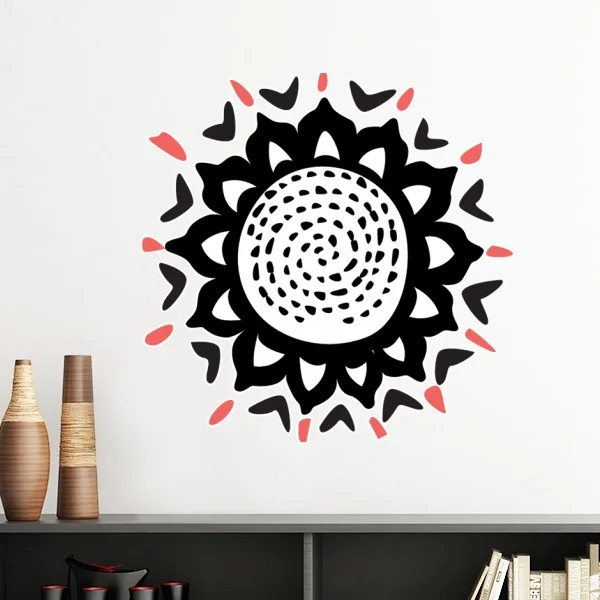 Съемная Настенная Наклейка с флейтой праздничным силуэтом мексиканскими