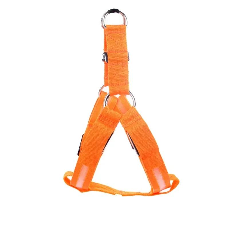 LED Dog Harness Luminous Rope Puppy Teddy Animals Clothes Coat Leash Vest S3 |