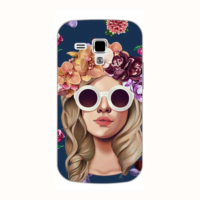 Чехол для samsung Galaxy S Duos GT S7562 GT-S7562 7562 Trend Plus S7580 S7582 GT-S7580 GT-S7582 чехол с принтом кота Совы чехол для телефона - Цвет: A203