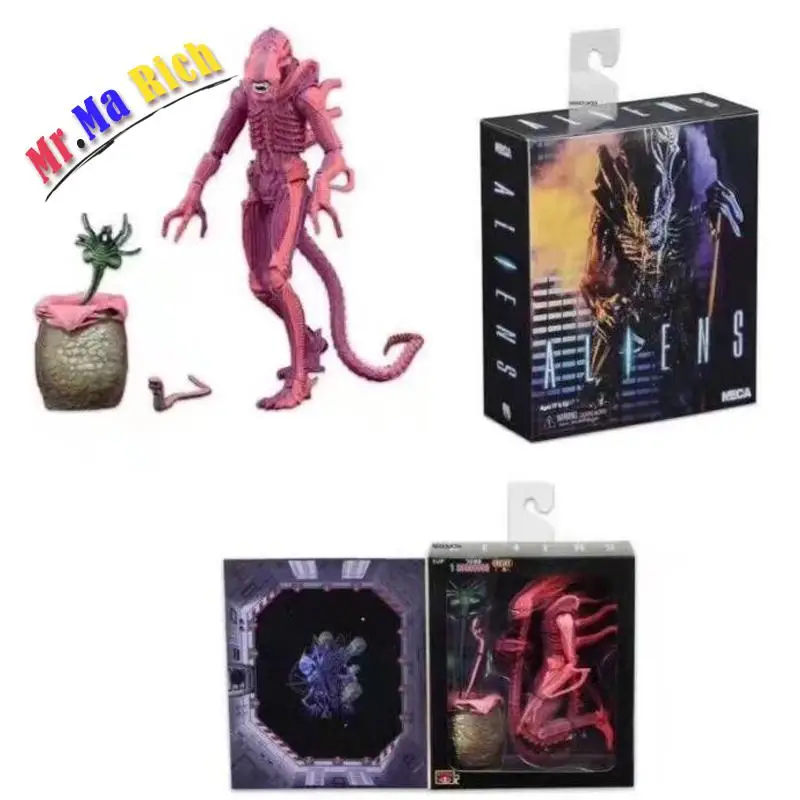 Фильм Avp Aliens Vs Predator Serie Alien Chestburster Facehugger Patto 1990 Gioco Warrior экшн фигурка модель игрушки 18