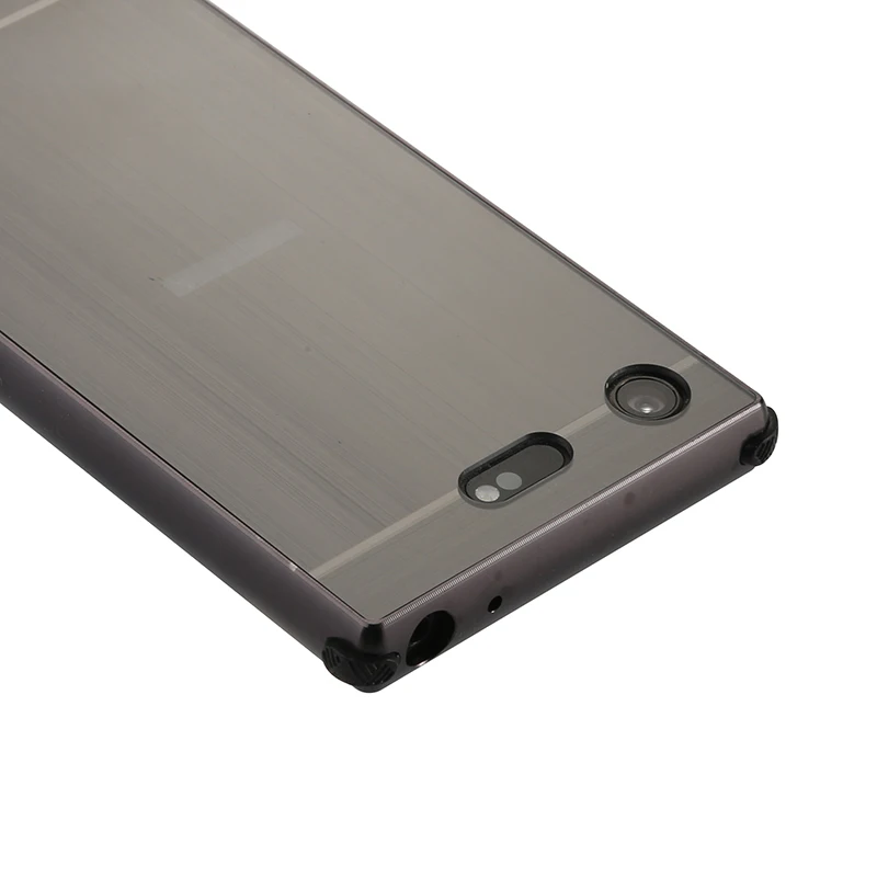 Роскошный чехол для sony Xperia XZ1, компактный металлический алюминиевый каркас, Ультратонкий Пластиковый чехол для sony XZ1 Compact