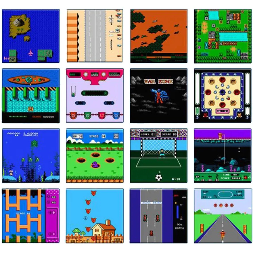 Мини-портативная ретро-игровая консоль, портативная игровая приставка, 8 битов, 240 классические игры, машинный плеер для детей
