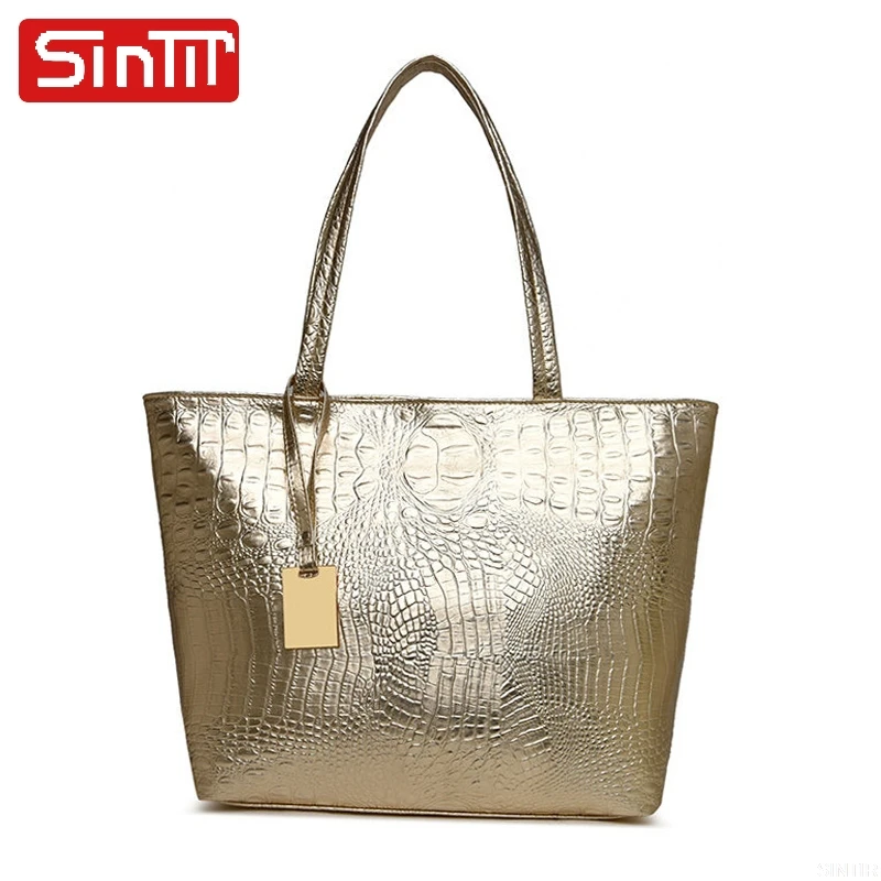 Для женщин крокодил сумка модные роскошные дизайнерские Сумки женские сумки на
