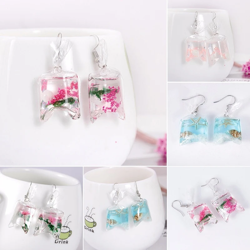 Милые серьги подвески в виде морской звезды для женщин 2018 модные полимерные