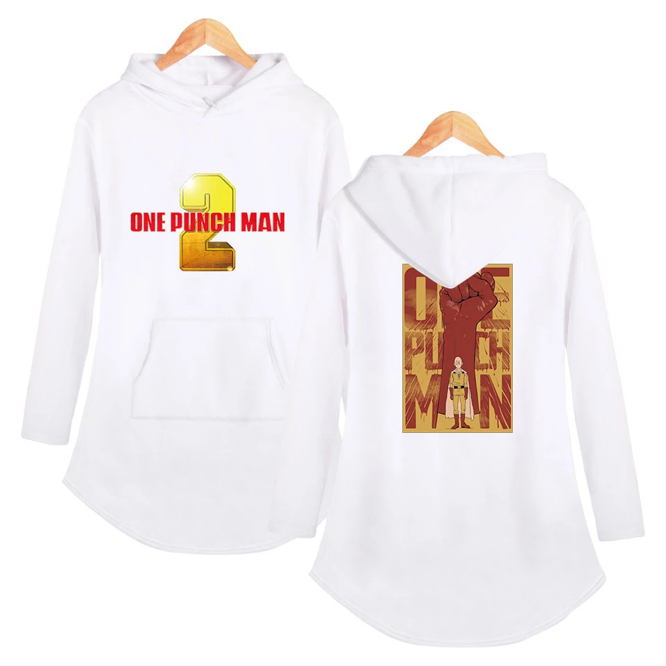 Платье с принтом One Punch Man Сезон 2 подходящее для женщин модные платья длинным