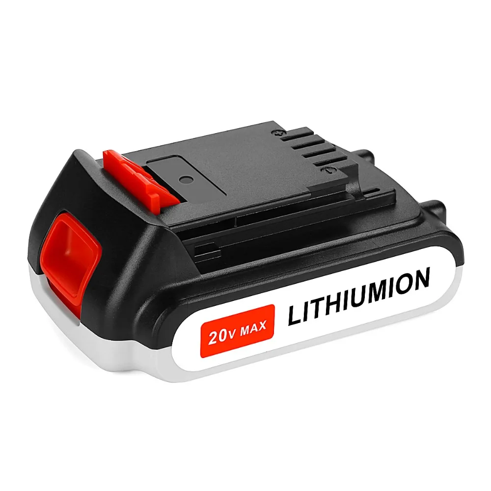 20V 3000 мА/ч, литий-ионный аккумулятор Батарея для BLACK&DECKER LBXR20 LB20 LBX20 ASL186K BDCDMT120 CHH2220 LD3K220 LPP120 LST120