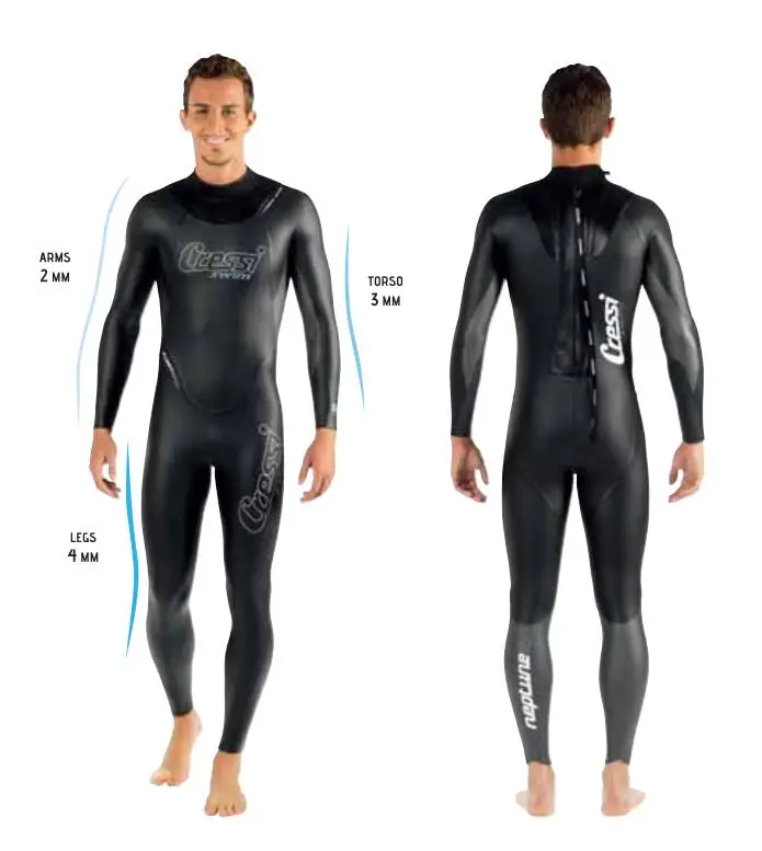 Cressi NEPTUNE Freedive гидрокостюм для плавания 2 3 4 мм с технологией MULTITHICKNESS|freedive wetsuit|wetsuits